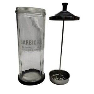Barber Tool Sanitizer Jar Disinfectant‎ Fungicide Virucide Barber Shop Salon